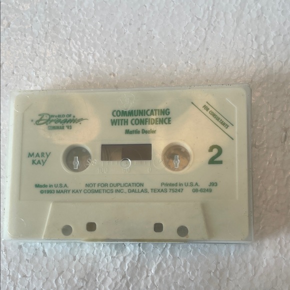 Mary Kay Cassette Tapes the world of dreams seminar 93 selling teamwork vintage - Picture 10 of 10
